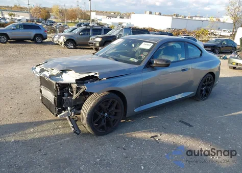 2025 BMW M240 I xDrive из США, поврежденный, VIN 3MW53CM08S8F22101